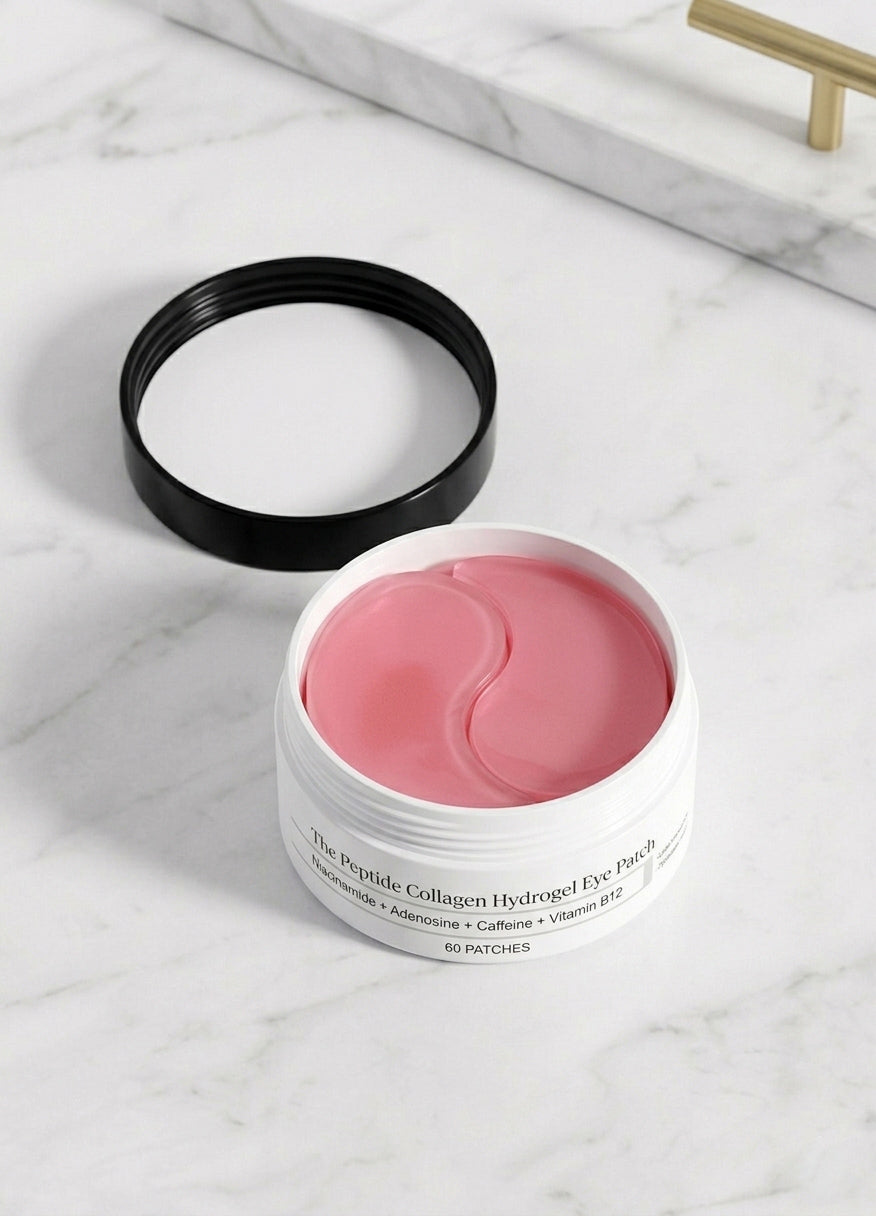 Collagen Hydrogel Eye Patch with GHK-Cu